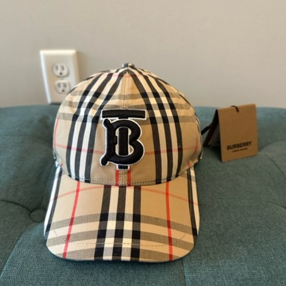 Burberry Ball Cap (New) - Picture 1 of 3